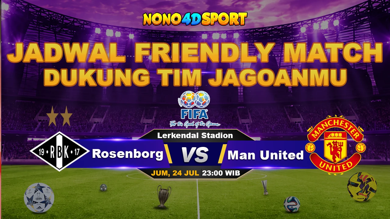 PREDIKSI SKOR ROSENBORG VS MANCHESTER UNITEED