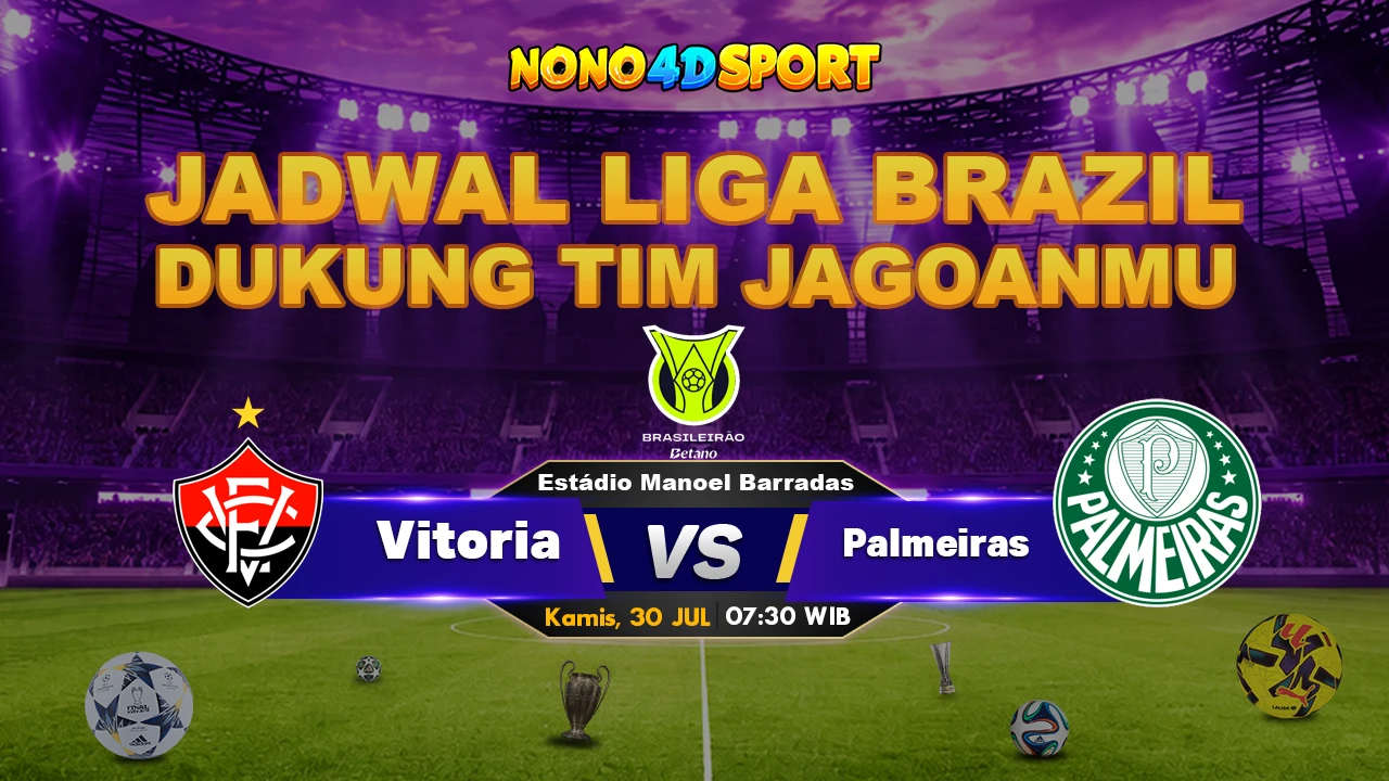 Prediksi skor Vitoria vs Palmeiras