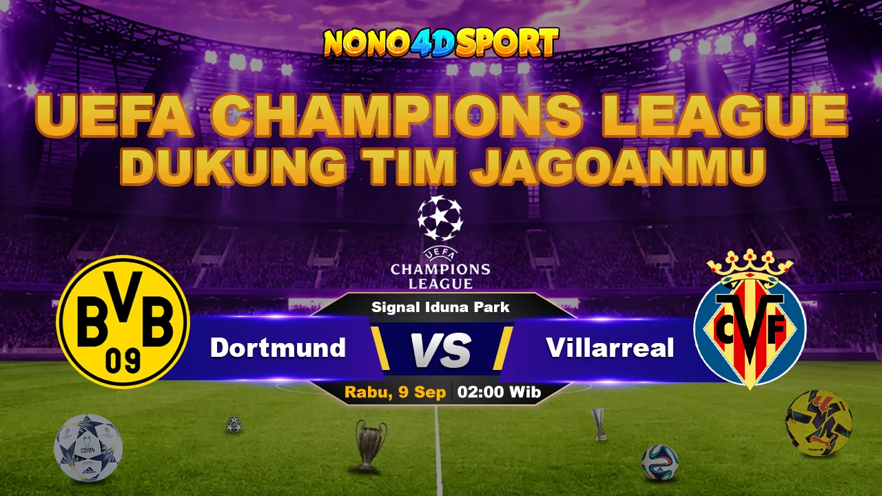 Prediksi Skor Dortmund vs Villarreal
