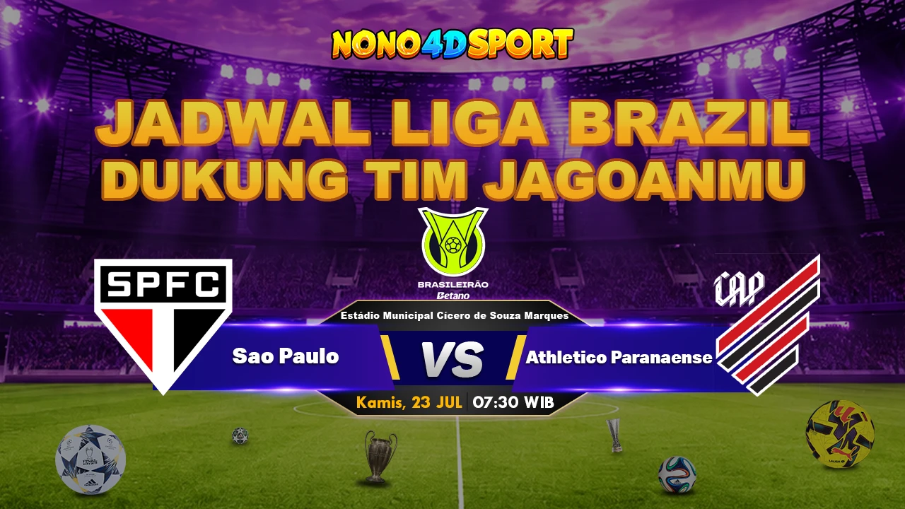 Prediksi Skor Sao Paulo vs Athletico Paranaense