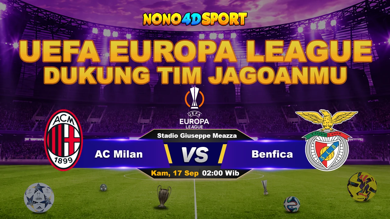 Prediksi Skor AC Milan vs Benfica