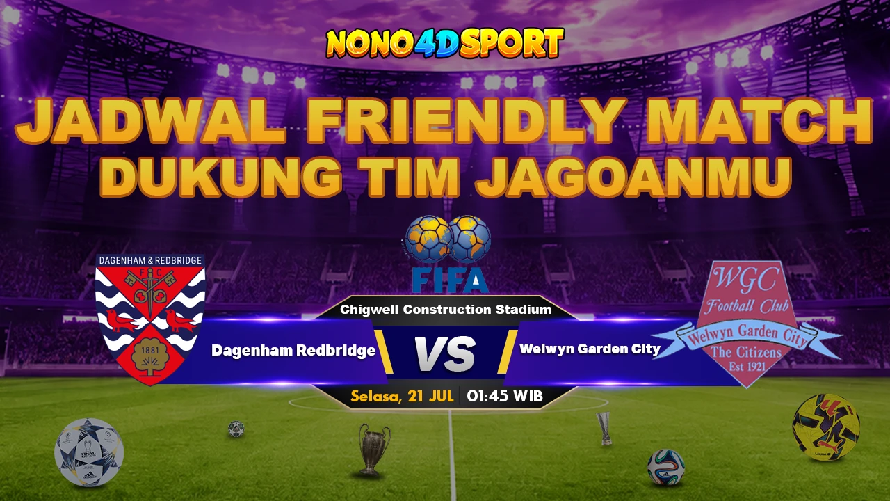 Prediksi skor Dagenham Redbridge vs Welwyn Garden City