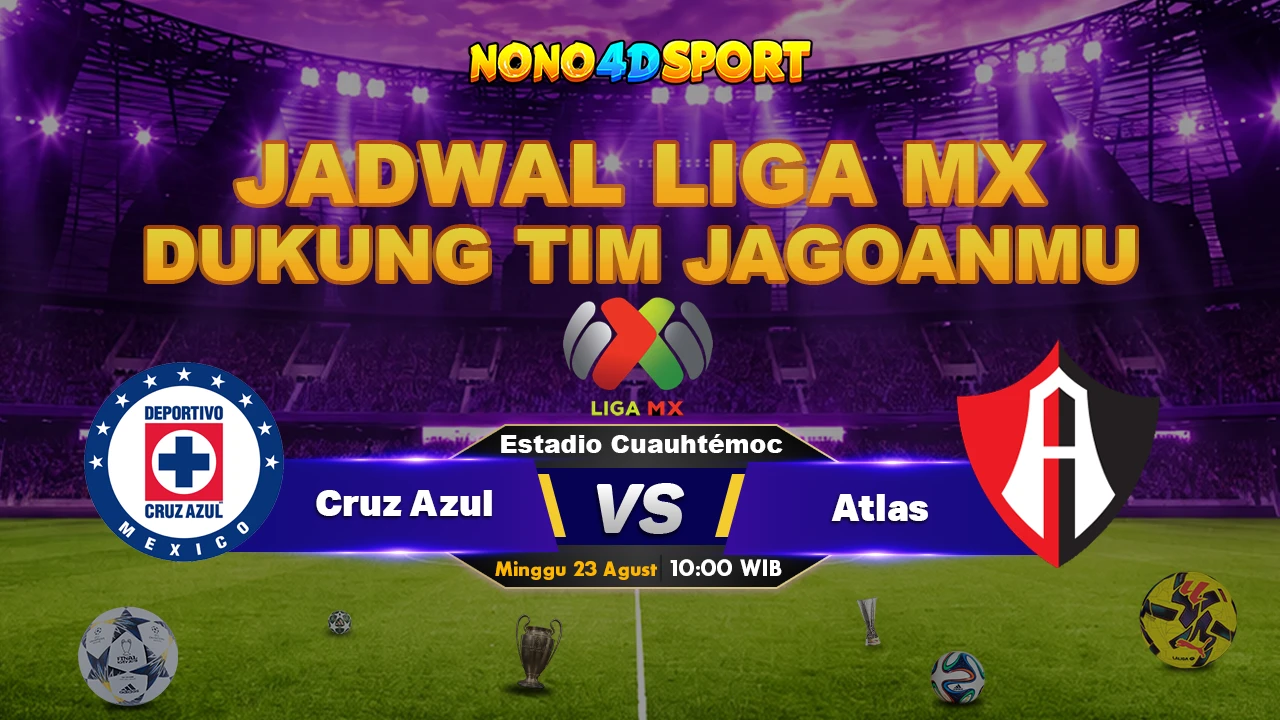 Prediksi Skor  Cruz Azul vs Atlas