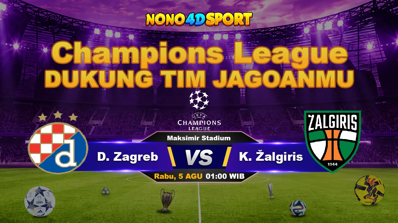 Prediksi Skor Dinamo Zagreb vs Kauno Zalgiris