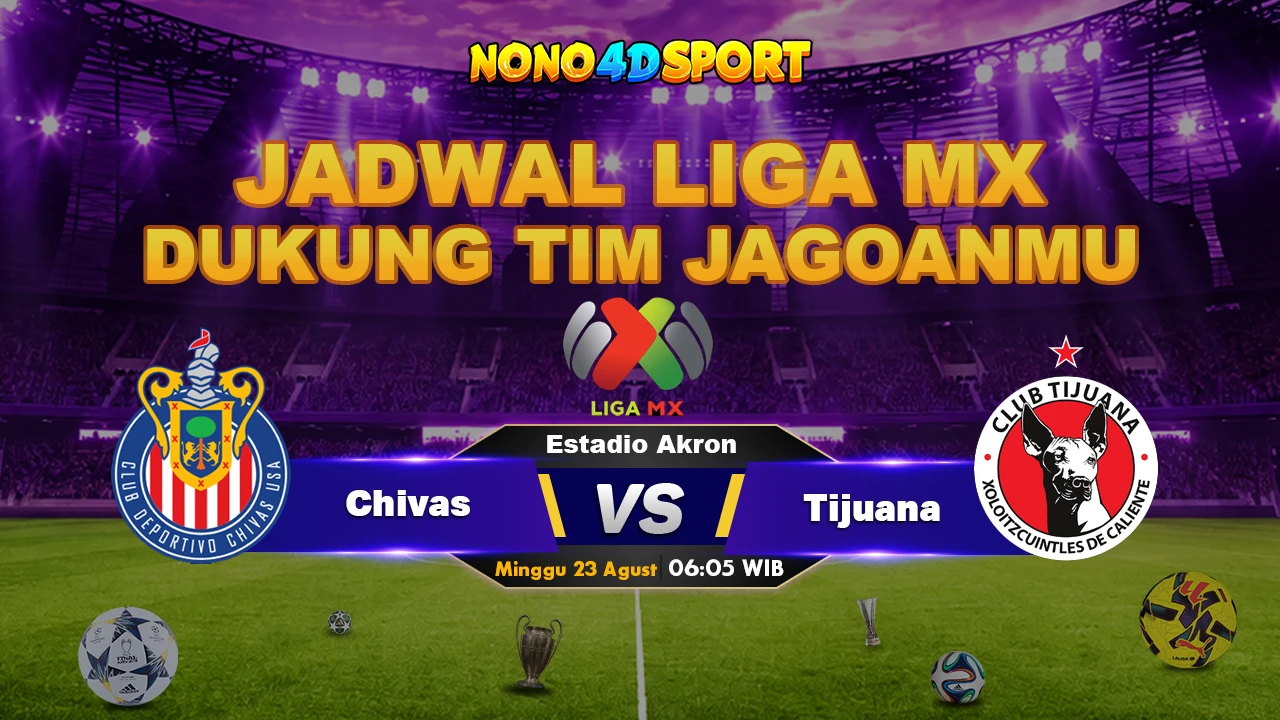 Prediksi Skor Chivas vs Tijuana
