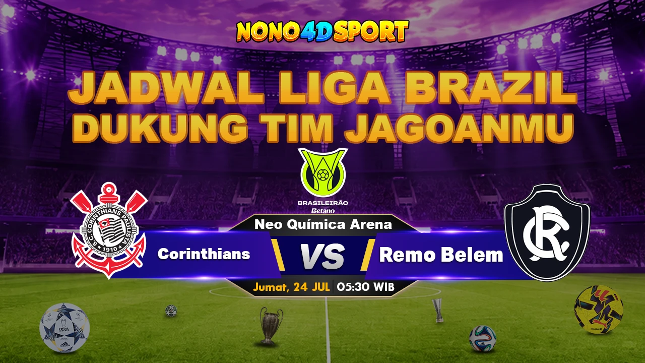 Prediksi Skor Corinthians vs Remo Belem