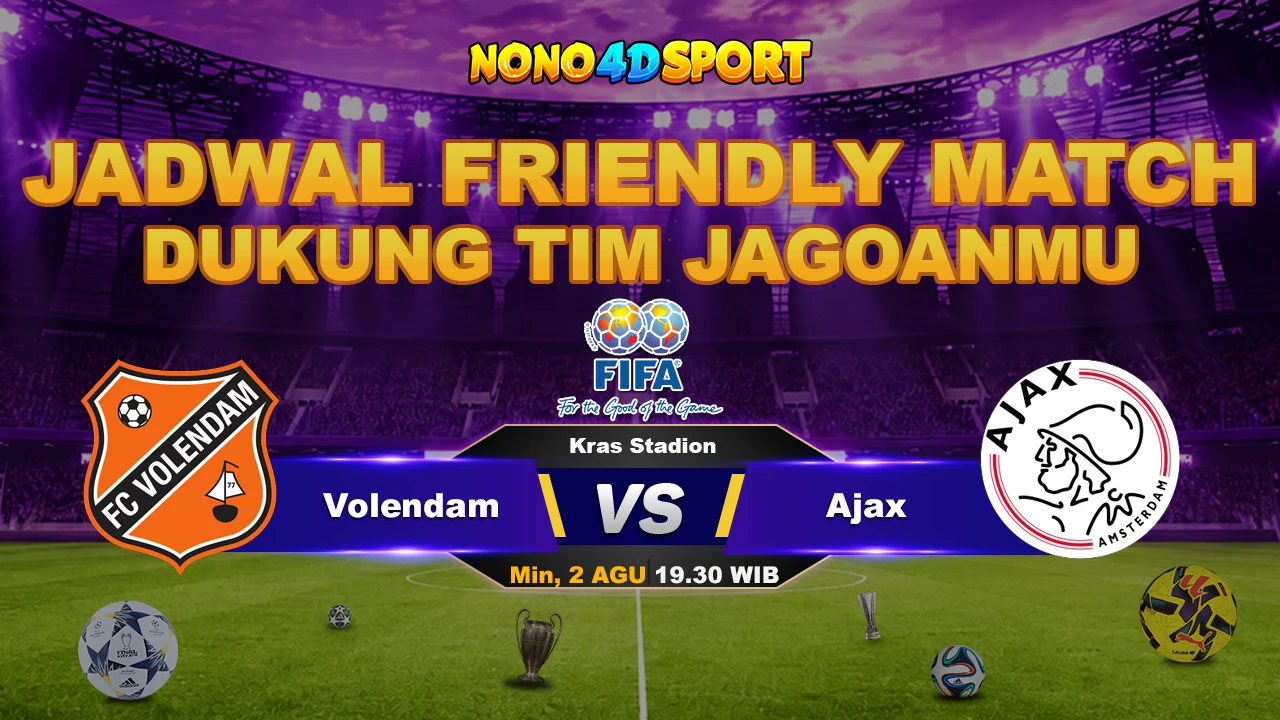 PREDIKSI SKOR VOLENDAM VS AJAX