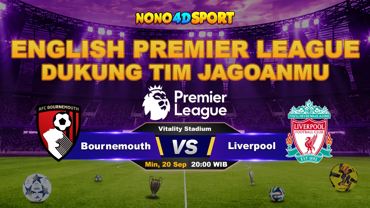 Prediksi Skor Bournemouth vs Liverpool 