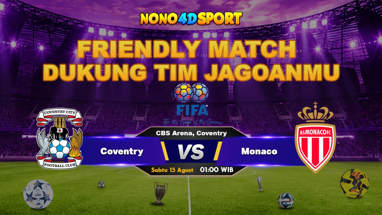 Prediksi Skor Coventry vs Monaco