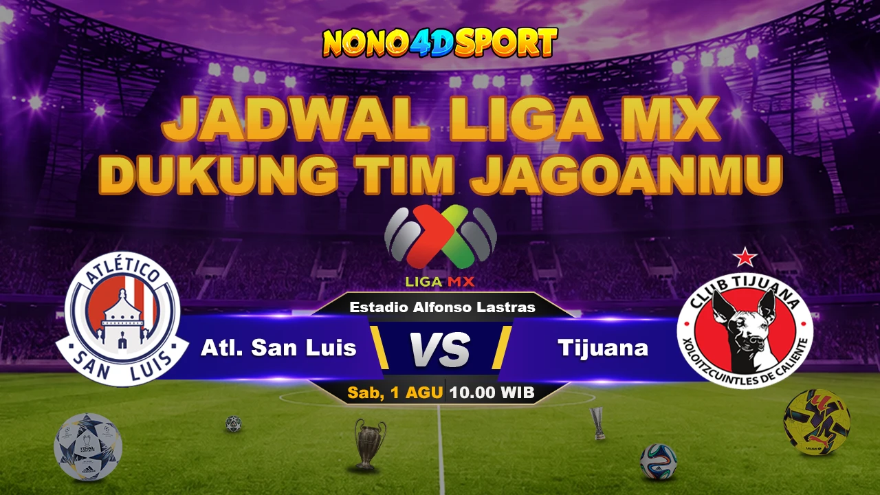PREDIKSI SKOT ATLETICO SAN LUIS VS TIJUANA