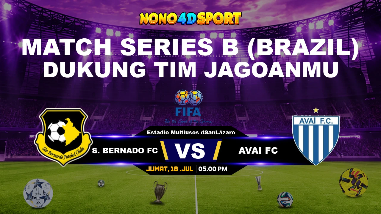 Prediksi Akhir Pertandingan São Bernardo FC vs Avaí FC