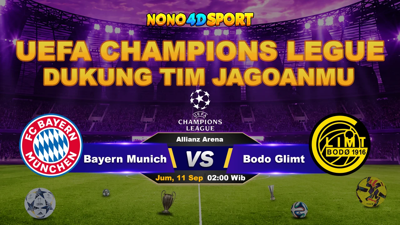 Prediksi Skor Bayern Munich vs Bodo Glimt