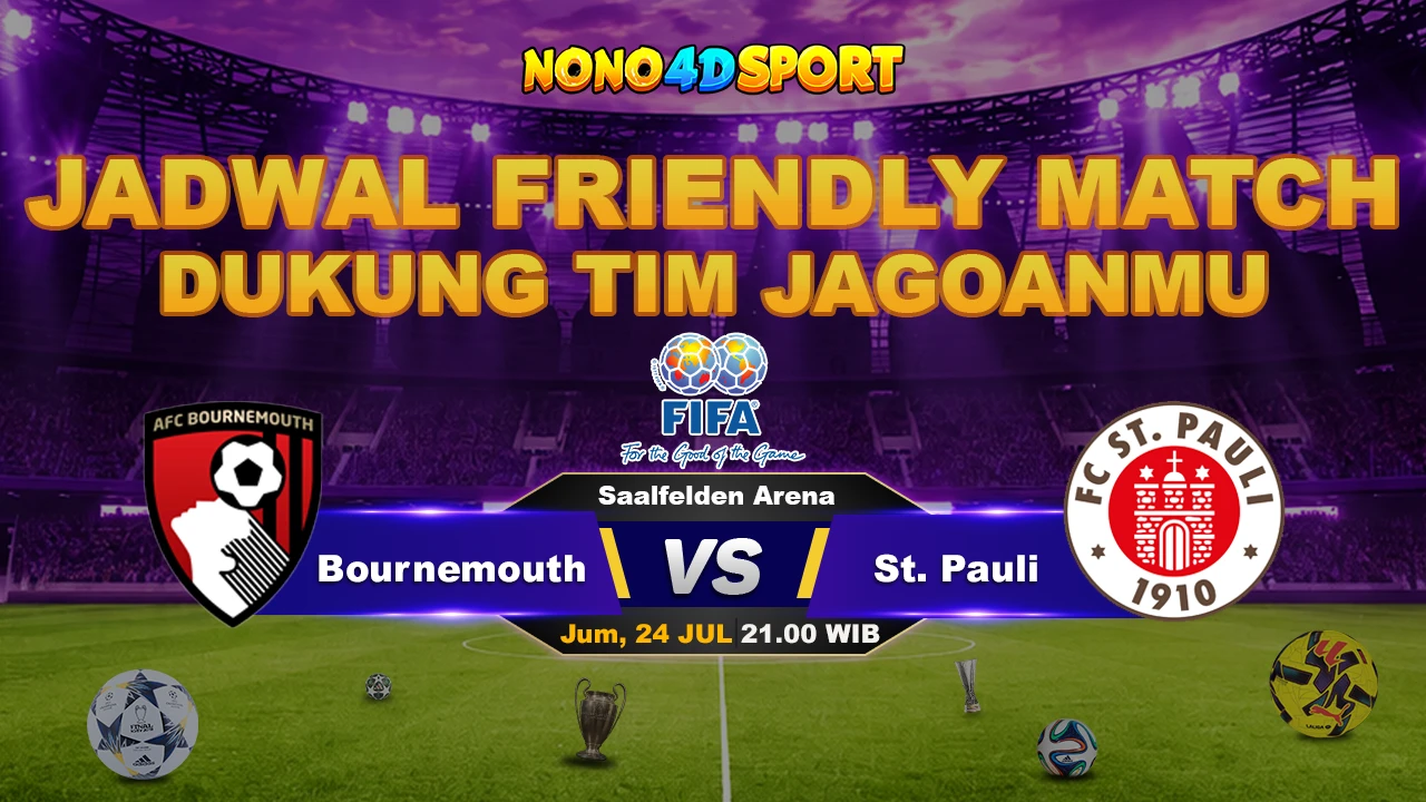 PREDIKSI SKOR BOURNEMOUTH VS ST. PAULI