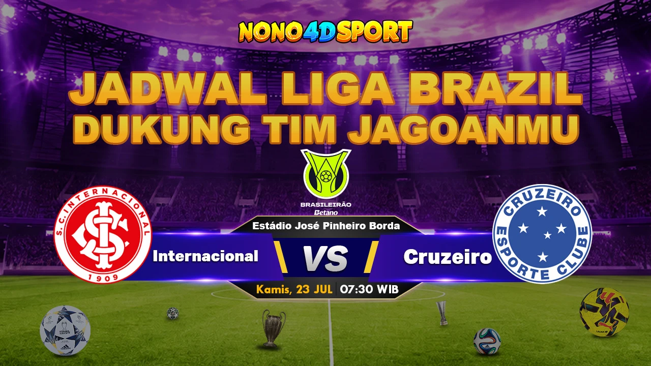 Prediksi skor Internacional vs Cruzeiro