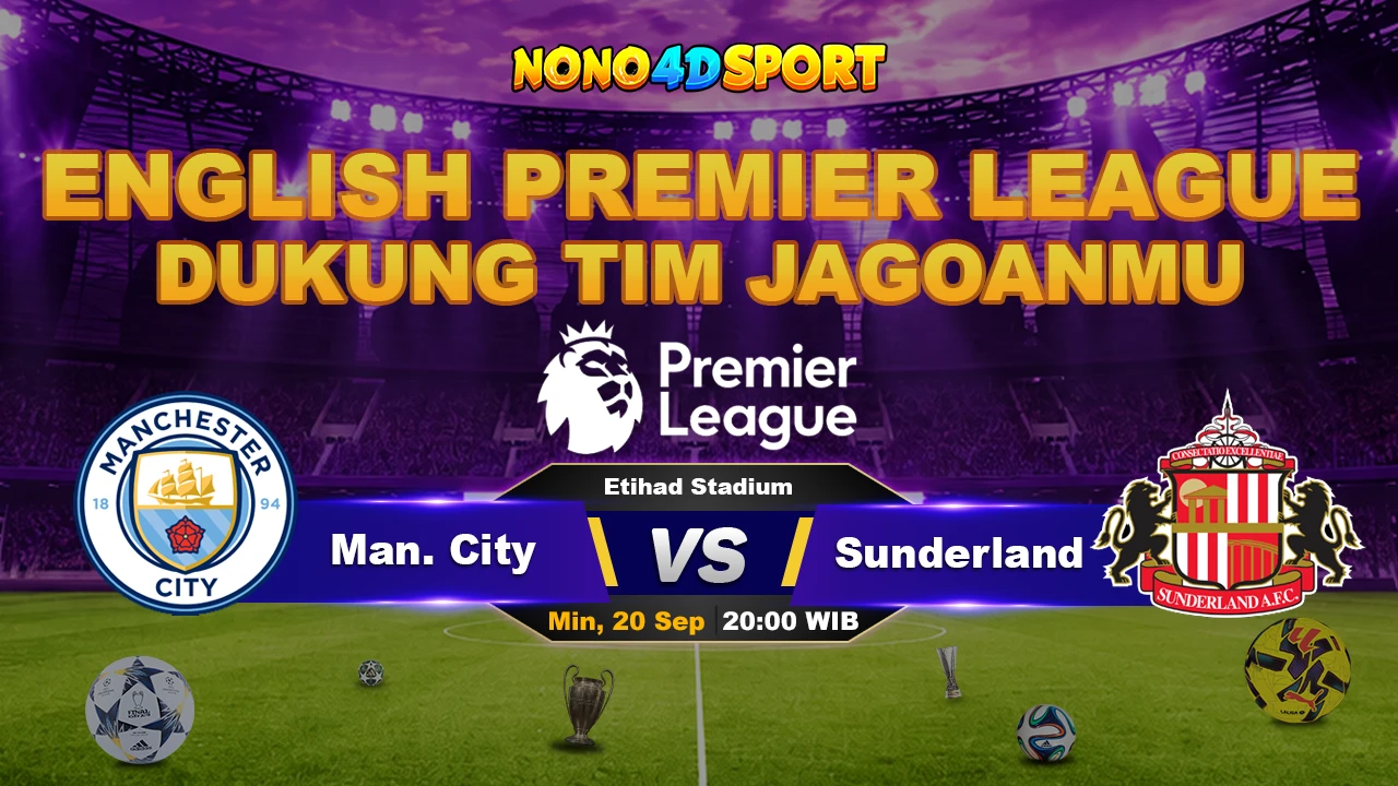 Prediksi Skor Manchester City vs Sunderland