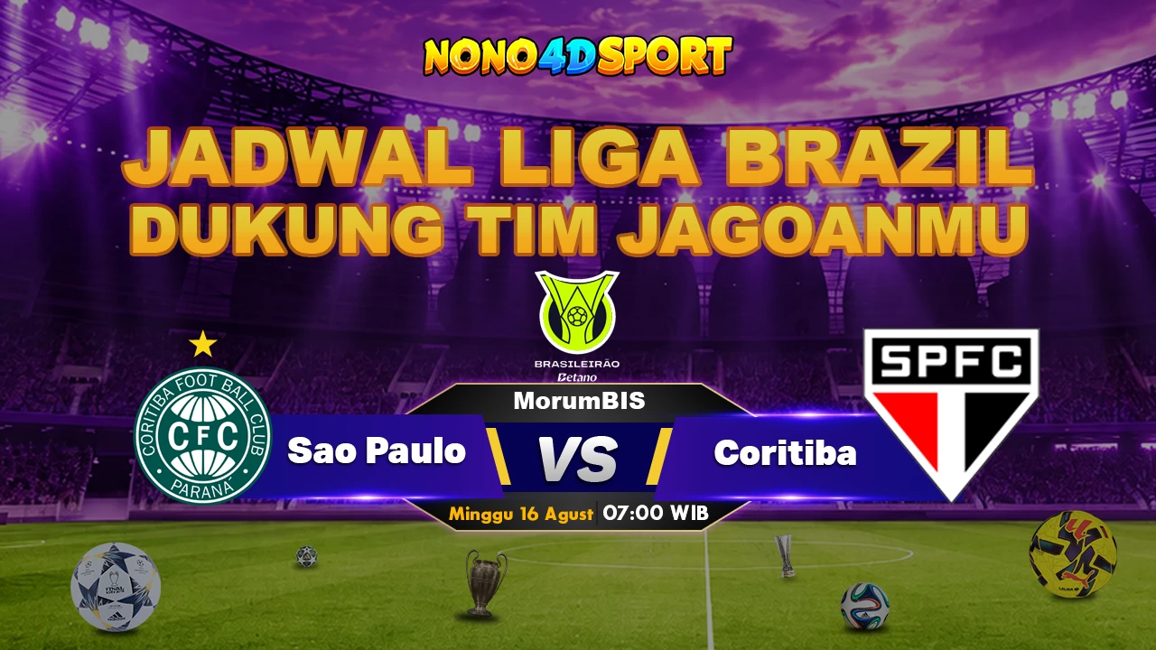 prediksi skor Sao Paulo vs Coritiba