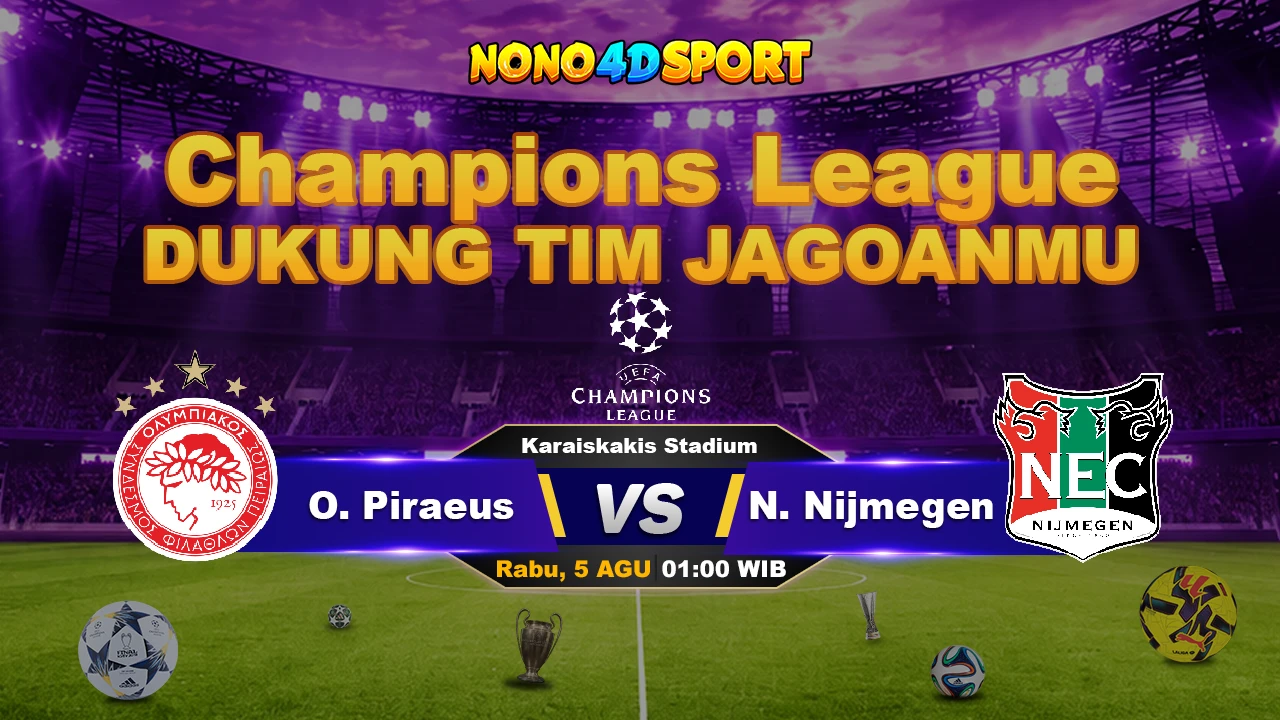 Prediksi Skor Olympiakos Piraeus vs NEC Nijmegen